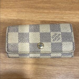 Louis Vuitton Damier Azur Key Holder